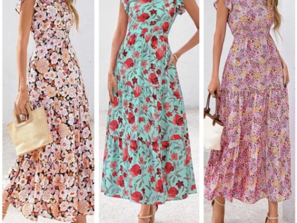 Women’s Floral Cap Sleeve Midi Dress only $32.29 shipped! {Prime Day Deal}